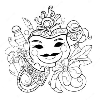 Carnival Coloring Page 44122-36691