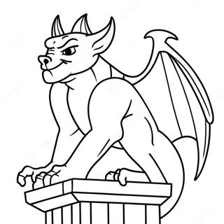 Gargoyle Coloring Page 44132-36699