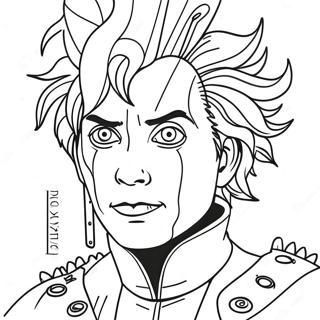 Edward Scissorhands Coloring Page 44172-36736