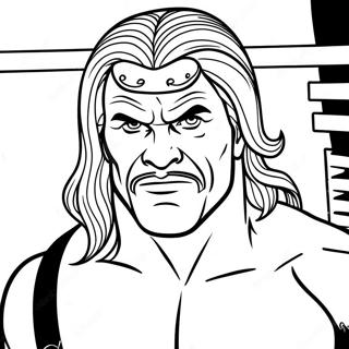 Wwe Coloring Page 4420-3563