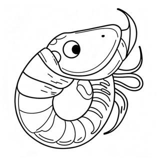 Shrimp Coloring Page 44212-36764