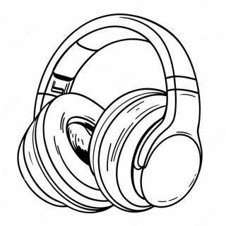 Headphones Coloring Page 44222-36778