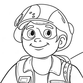 Adventurous Alex Coloring Page 44243-36794