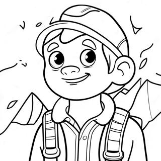 Adventurous Alex Coloring Page 44243-36796