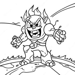 Ferocious Wither Storm Coloring Page 44273-36815