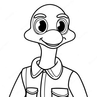 Gumby Coloring Page 44302-36834