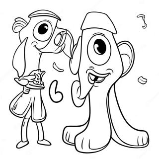 Gumby Coloring Page 44302-36836