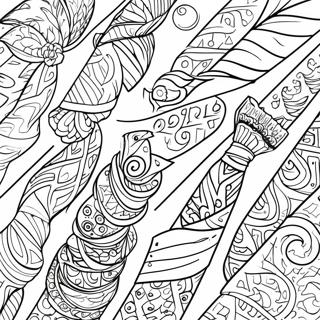 Ties Coloring Page 44312-36839