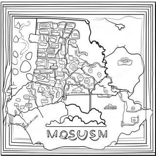 Missouri State Outline Coloring Page 44332-36868