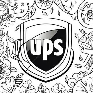 Ups Coloring Pages