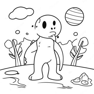 Strange World Coloring Pages