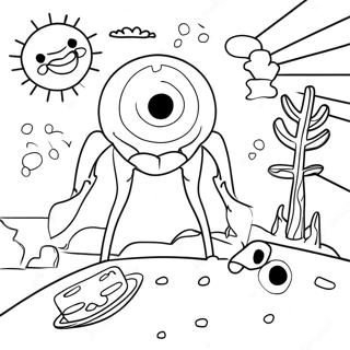 Strange World Coloring Page 44372-36894