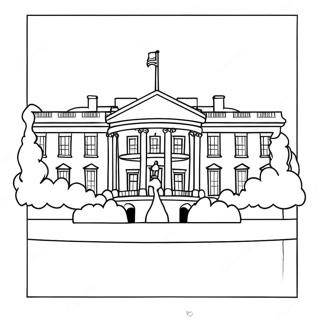 White House Coloring Pages