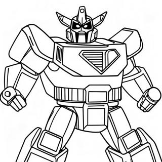 Megazord Coloring Pages