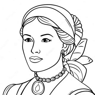 Women S History Coloring Page 4441-3570