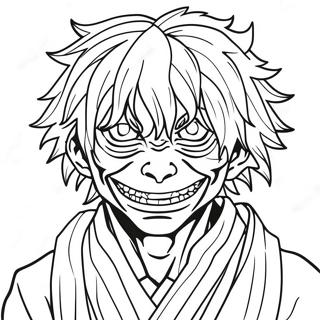 Shigaraki Coloring Pages