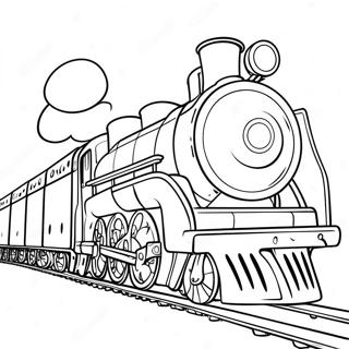 Mighty Express Train Adventure Coloring Page 44433-36938