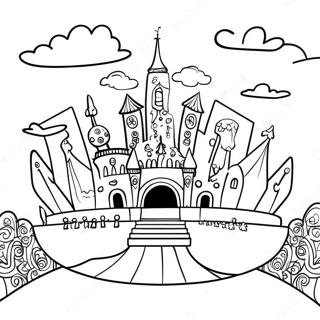 It's A Small World Coloring Pages