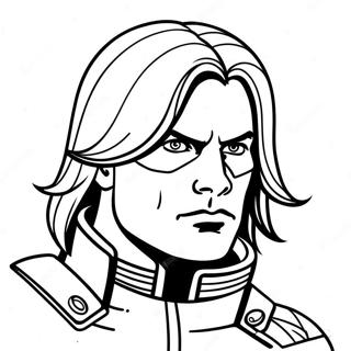 Winter Soldier Coloring Page 44462-36966