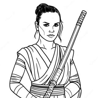 Rey Coloring Pages