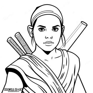 Rey Coloring Page 44472-36978