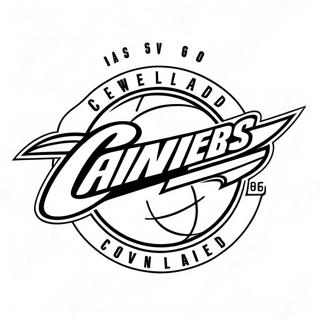 Cleveland Cavaliers Logo Coloring Page 44482-36982