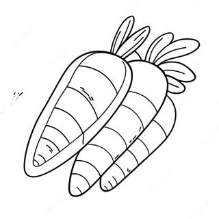 Carrot Coloring Page 4451-3578