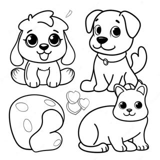 Pets Coloring Page 44522-37020