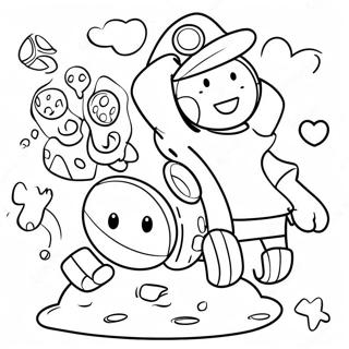 Project Playtime Fun Characters Coloring Page 44543-37046