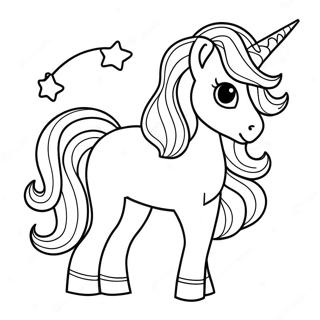 Rainbocorn Coloring Page 44552-37035