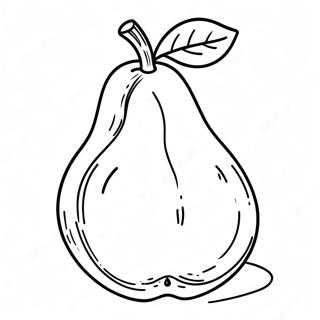 Pear Coloring Page 44572-37055