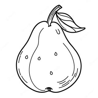 Pear Coloring Page 44572-37056