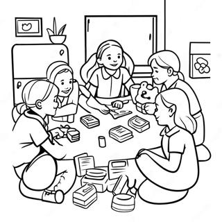 Baby Sitters Club Coloring Pages