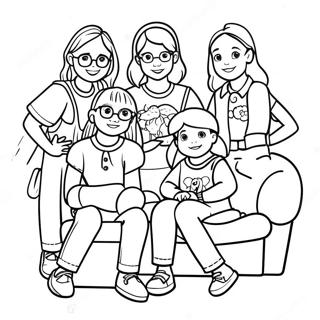 Baby Sitters Club Coloring Page 44592-37071