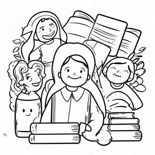 Catholic Schools Week Coloring Pages