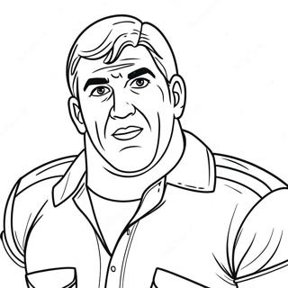 Eli Shane In Action Coloring Page 44633-37112