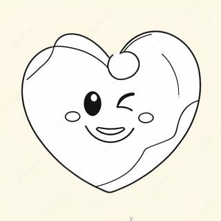 Heart Emoji Coloring Page 44642-37130