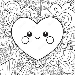 Heart Emoji Coloring Page 44642-37131