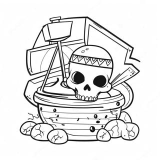 Treasure X Logo Coloring Page 44672-37139