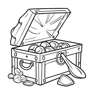 Treasure X Coloring Pages