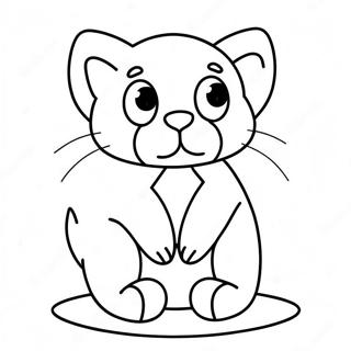 Xoxo Cute Animals Coloring Page 44683-37151