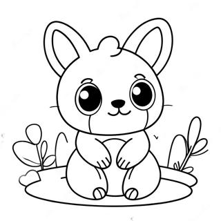 Xoxo Cute Animals Coloring Page 44683-37152