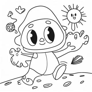 Fun Scribble Spot Adventure Coloring Page 44723-37189