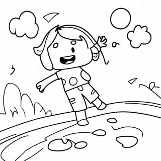 Fun Scribble Spot Adventure Coloring Page 44723-37190