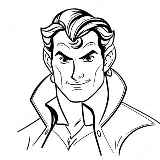 Gaston Coloring Pages