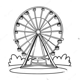 Ferris Wheel Coloring Page 44742-37188