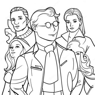 Wandavision Characters Coloring Page 44753-37206