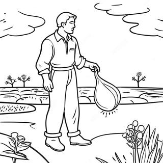 Parable Of The Sower Coloring Page 44762-37219