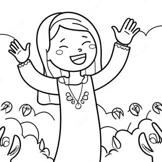 Give Thanks To The Lord Coloring Pages