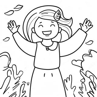 Joyful Praise To The Lord Coloring Page 44773-37211